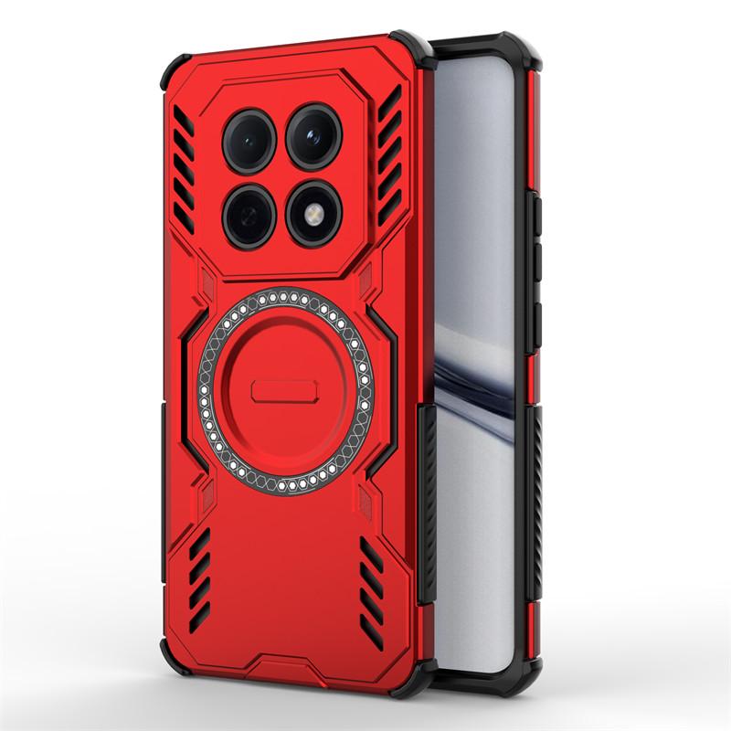 

For Xiaomi Redmi Note 15 5G Case Redmi Note 15 5G China Cover Magnetic Wireless Charging Protective Phone Cases Note 15 Pro Plus Note 15 5G China красный