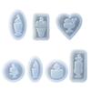 Soft Silicone Mold Ice Cream Quicksand Mold Resin Art Craft DIY Handmade Pendant Charms Jewelry Making Supplies