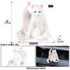 Solid Cute Animal Models: Squirrel, Shiba Inu, Teddy, Hamster, Panda, Flying Squirrel Car/Desktop Ornaments