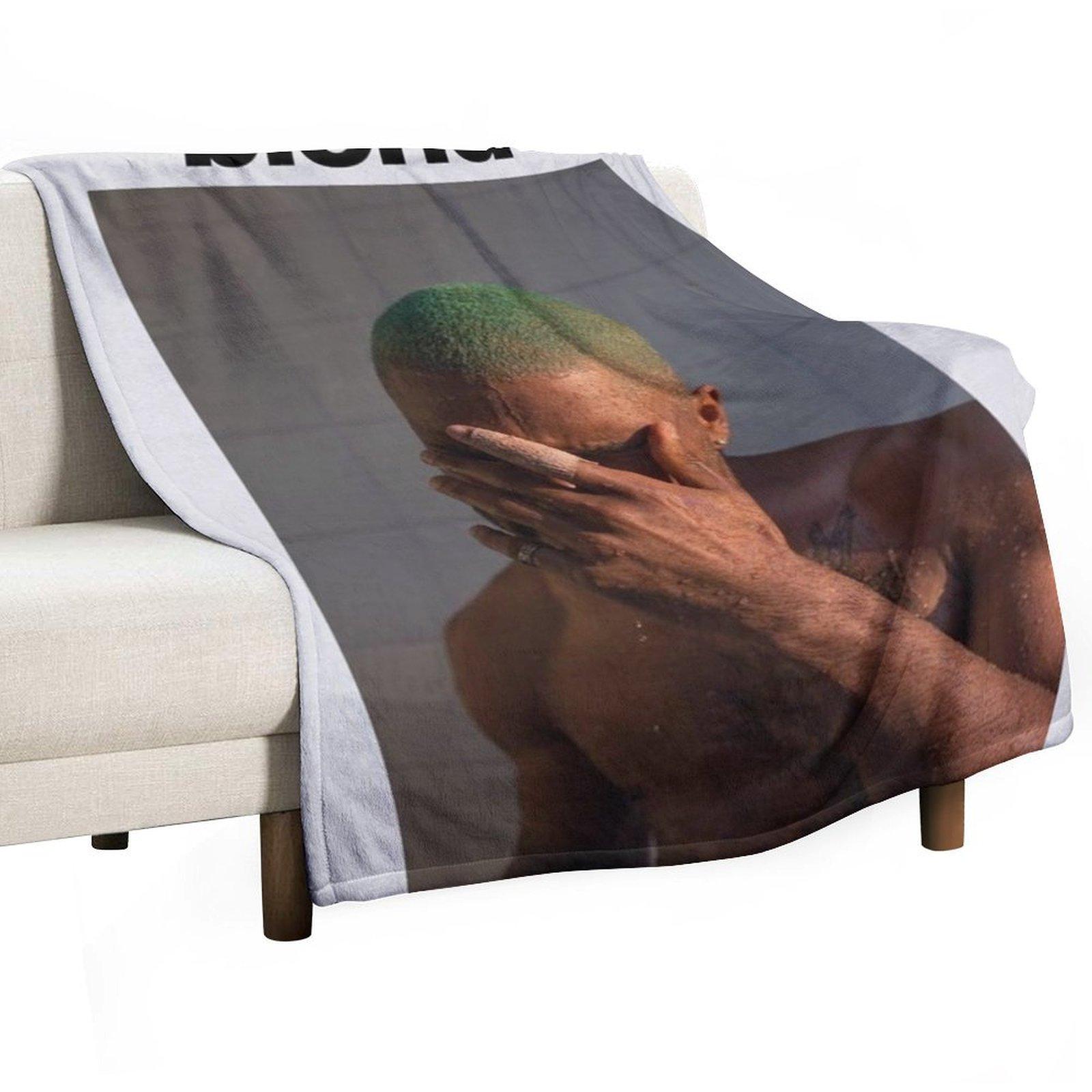 standing man alone Throw Blanket Flannel Fabric Decorative Sofas Baby Decoratives Blankets 30x40in