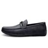 Men Genuine Leather Loafers Design Moccasin Fashion Slip On Soft Flat Men Casual Shoes Adult Male Footwear Handmade Boat Shoes