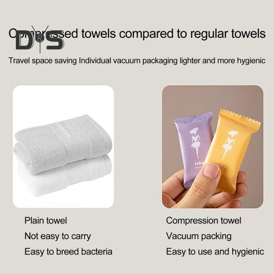 28 Pcs Compressed Towel Tablets Disposable Face Towels Camping Wet Towel Portable Travel Towel Beauty Outdoor Sports Compressed Towel Set