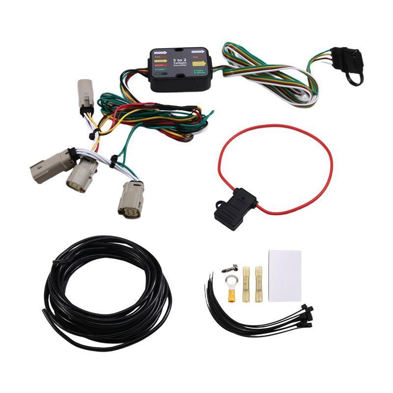 Authentic 56468 Trailer Wiring Harness Kit For Ford Bronco -2024 4 Pin Trailer Connector Plug
