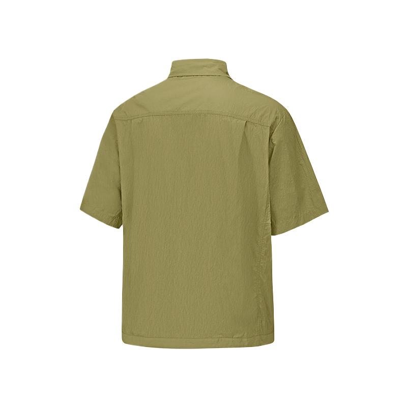 Skechers Comfortable Fashion Versatile Soft Short Sleeve Shirt Unisex Shirts Sage-Green P225U005-03YP