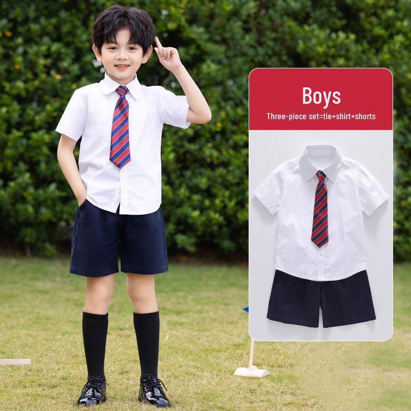 Spring/Summer British College Style Kindergarten Choir Uniforms for Boys and Girls