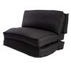 Folding Armchair/sleeping Mattress 2in1 90cm Black Folding Armchair/sleeping Mattress 2in1 90cm Black-120