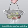 Stainless Steel Universal Sink Filter - Thick Anti-Leakage Net for Vegetables and Residue
