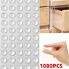 100 PCS/Sheet Self Adhesive Door Stopper Rubber Damper Buffer Cabinet Bumpers Silicone Furniture Pads Cushion Protective Pads