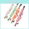 Durable Pet Collar With Flower Accessories Expandable And Fashionable! Available In Various Colors And Floral Patterns!