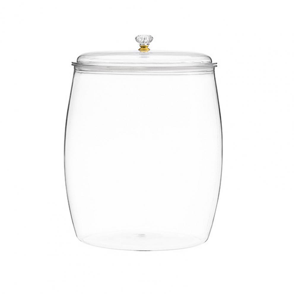 No Mold Food Storage Jar Airtight Sealed Glass Jars with Lids Capacity Pantry Storage Containers for Coffee Tea Snacks Sugar