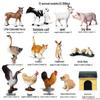 Realistic Kangaroo Mother and Child Model - Children's Cognitive Toy and Gift Ornament