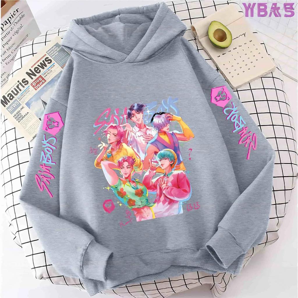 Autumn Winter KPop Demon Hunters Print Children's Hoodie Fashion Casual Sweatshirt Kids Sportswear Girls Clothes Hooded Pullover