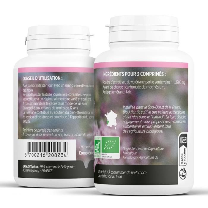 Comprimés bio - valériane 200