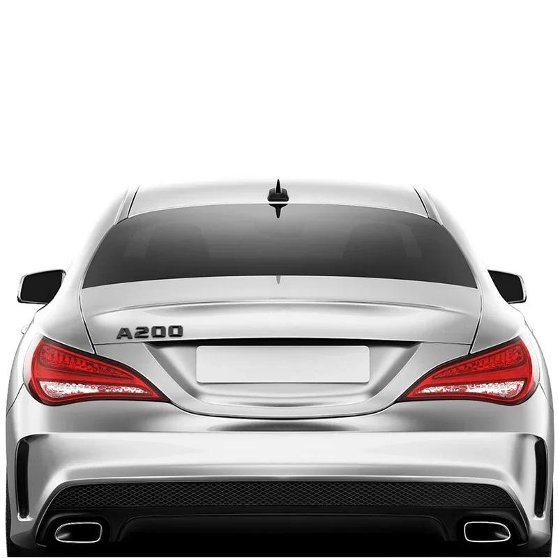 ABS Car Letter Rear Stickers Trunk Badge Emblem Decal for Mercedes Benz A63 A200 A220 A250 A260 A Class W168 W169 W176 AN1