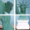 Statue of Liberty Figurine Decorations New York City Souvenirs Gifts Modern Home Decor for Living Room Book Shelf Cabinets Table Ornaments Outdoor
