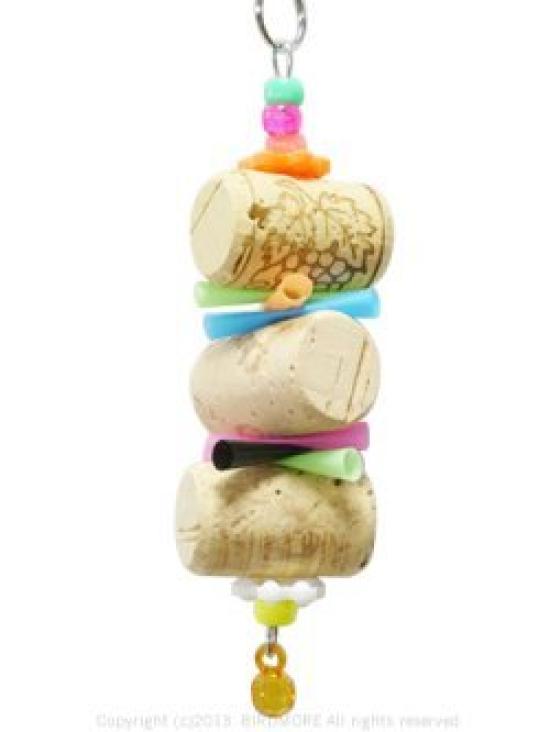 ALOHA HEAVEN Triple Cork Parakeet Toy 9994351