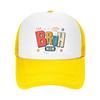 Retro Bruh Mom Sunset Wordmark Mesh Baseball Cap Casual Hat Outdoor  For Womens Unisex FeUnisex