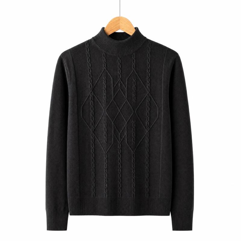 Women's Lightweight Crewneck Knitted Sweater for Middle-Aged Mothers