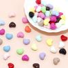 Colorful Acrylic Heart Beads for DIY Bracelets, Necklaces, and Phone Cases