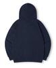 [Non-Fleece Or Fleece-Lined] Essential Oversized Hooded Sweatshirt Navy