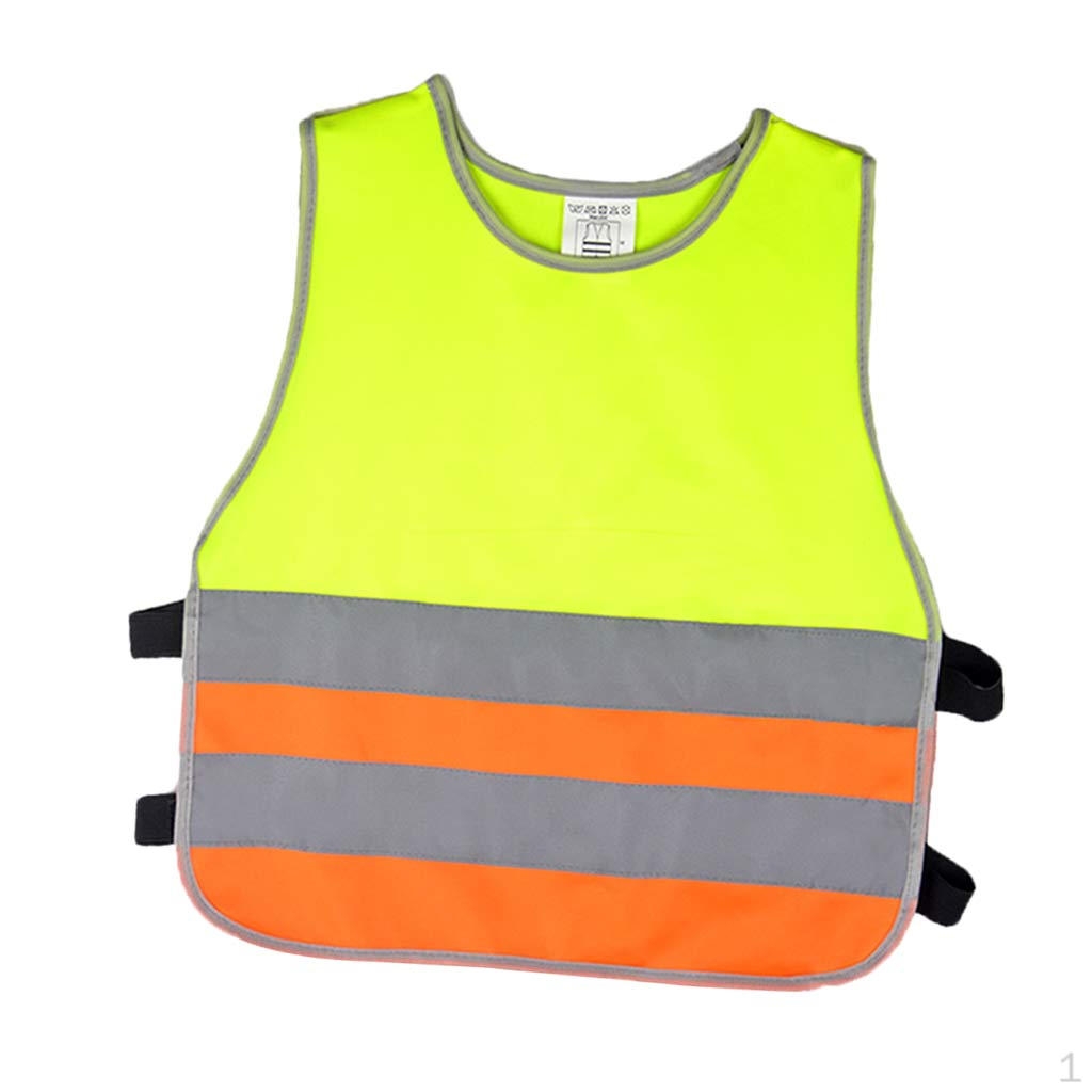 Children Safety Gray Reflective Strips Clothing, S/M/L M