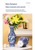 Large Antique-Style Blue and White Jingdezhen Porcelain Vase for Living Room or TV Cabinet Décor