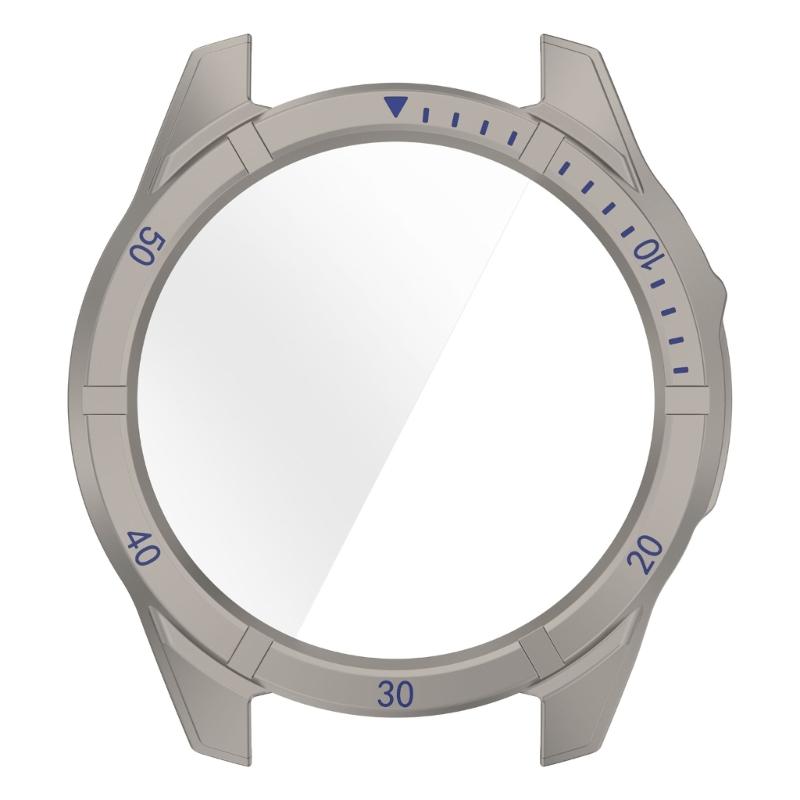 Smartwatch Shell Guard Cover PC Glass Case For 8 51/47/43mm Screen Protector Frame Shell Safe, Quick To Attach & Detach