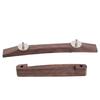 Jazz Guitar Bridge Floating Archtop Bridge with Adjustable Thumbwheel for Archtop Guitars