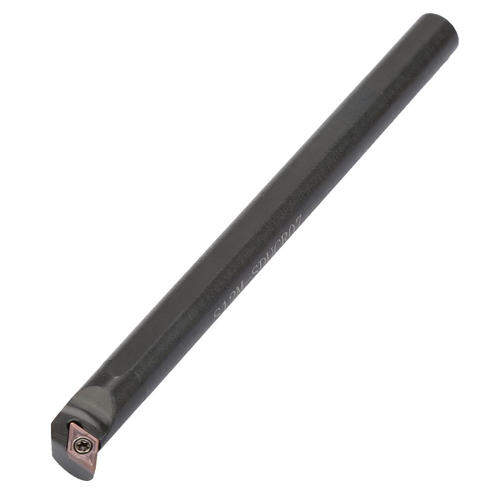 S12m sDUCR0 Lathe Grooving Turning Tool Holder   10pcs DCMT0702 Carbide Inserts  Wrench