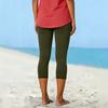 Pantaloni Corti Casual da Donna - Colore Farfalla Traforati Bruciati Base Pantaloni Yoga