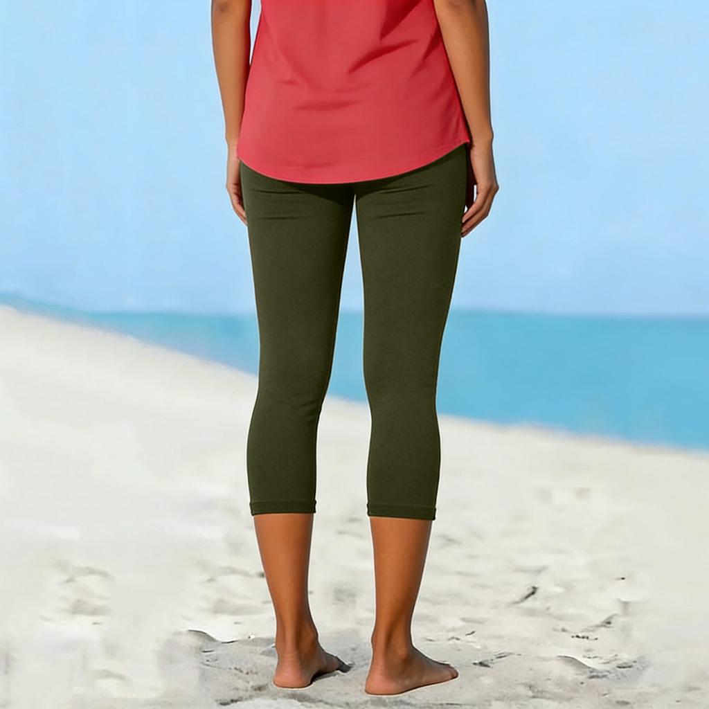 Pantaloni Corti Casual da Donna - Colore Farfalla Traforati Bruciati Base Pantaloni Yoga