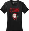 Funny Santa Christmas Shirt for Women, Funny Christmas Gift for Her, Funny Santa Shirt, Holiday Family Shirt, Legend of Claus Ladies Shirt