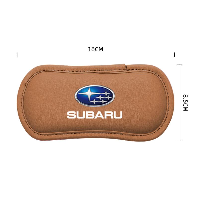 Car Knee Cushion Leather Leg Hand Support Soft Pad Auto Sticker For Subaru STI Impreza Legacy WRX BRZ Forester XV Outback Levorg Y16