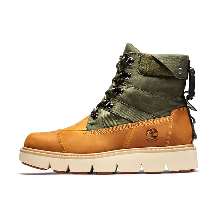 Timberland Raywood 6 Inch EK+ Waterproof Boots 'Wheat Nubuck With Green' Women's A42HP231