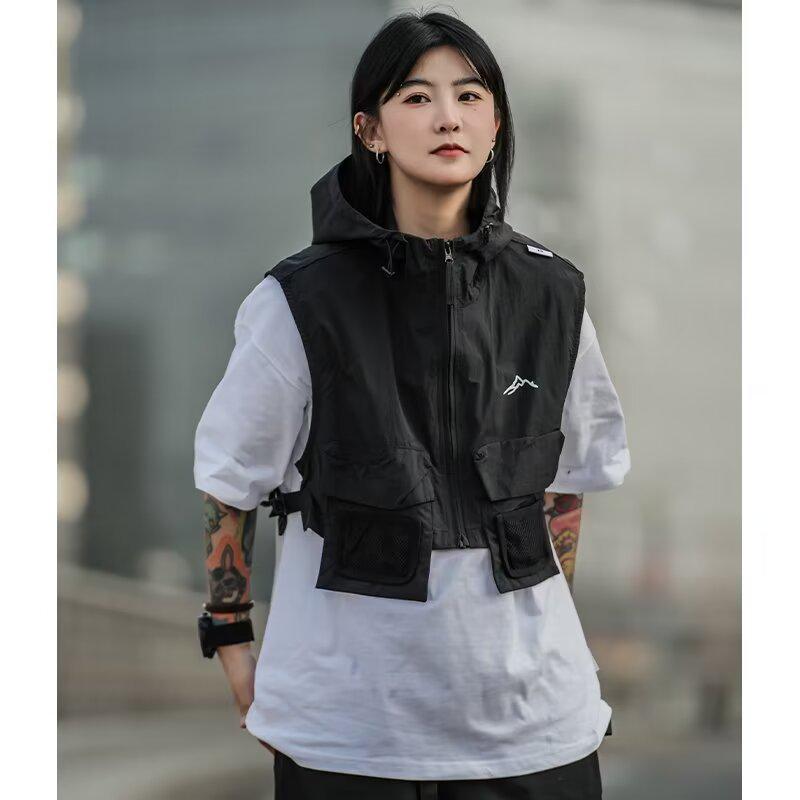 

Жилет Cityboy Retro Tactical с капюшоном и карманами One Size