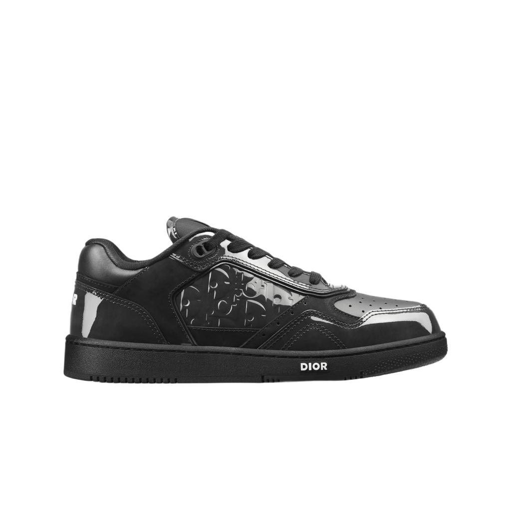 Dior B27 Low-top Sneaker Black Patent Oblique