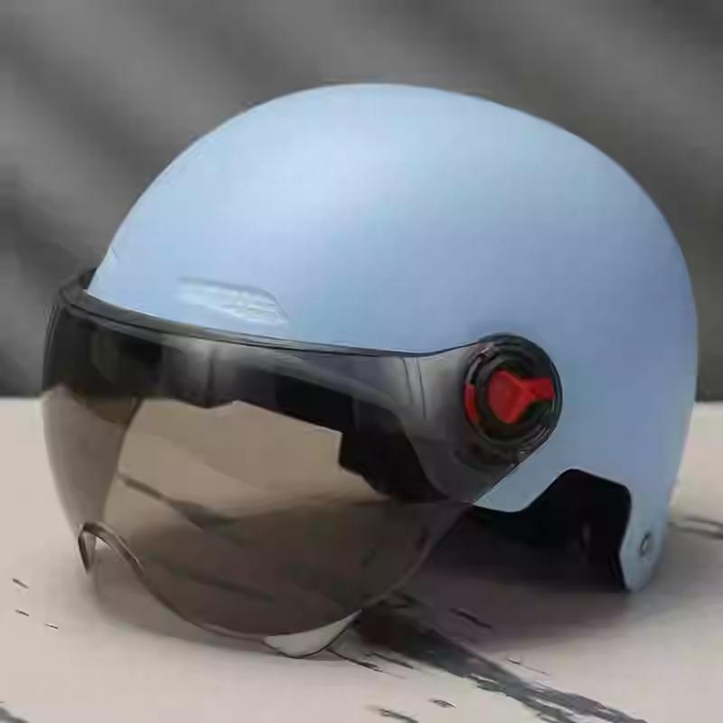 Universal 3C Certified Electric Bicycle Helmet with Sun Visor for Adults & Children - All-Season Safety Helmet for Men, Women & Scooter Riders