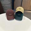 Washed and Old Letters Simple Casual Baseball Cap Young Couple Spring and Summer Street Versatile Curved Brim Hat Men