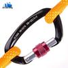 Anjiuxing D-Shape Screwgate Climbing Carabiner