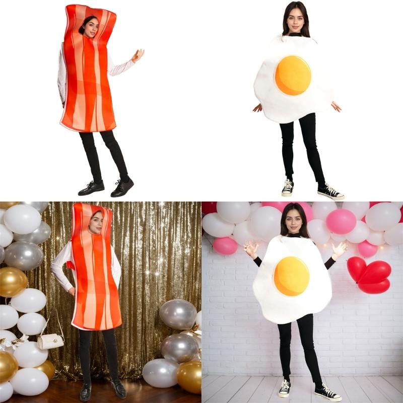 Funny Fancy Dress Outfit Adult Food Character Cosplay Costume For Men Women Birthday Christmas Role Playing Outfit