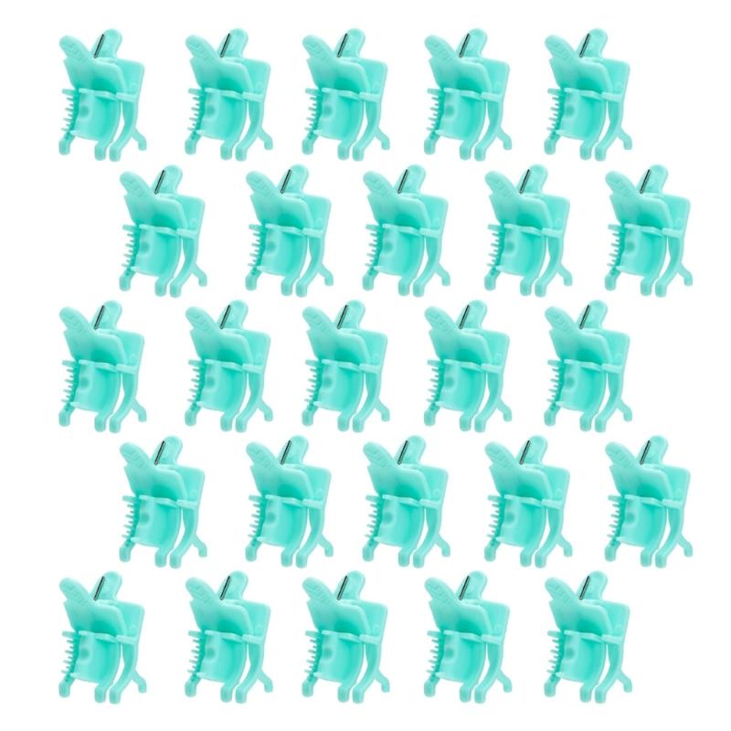 Portable Hair Voluming Clip Men's Perm Clips Hair Styling Tools Hair Perm Insulation Clips 25Pcs Volumizing Hair Clips