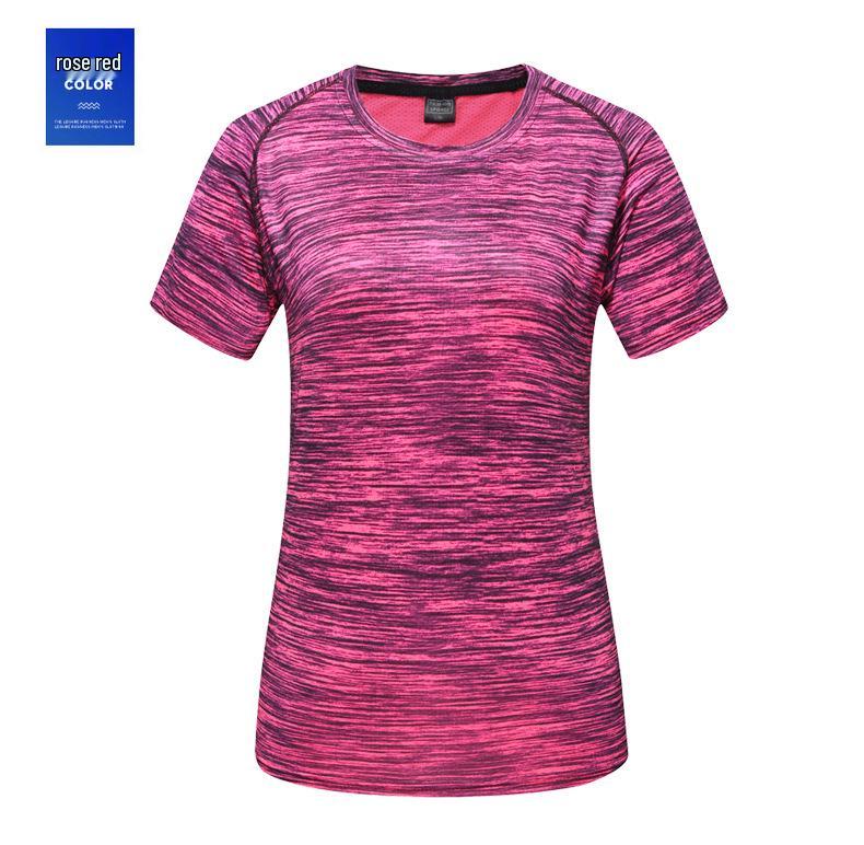 

Летняя камуфляжная быстросохнущая футболка с круглым вырезом для бега - унисекс, большого размера L