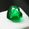 AA + NATURAL Green EMERALD 7.30 Ct Heart Shape Loose Gemstone CERTIFIED add-8hh 00E