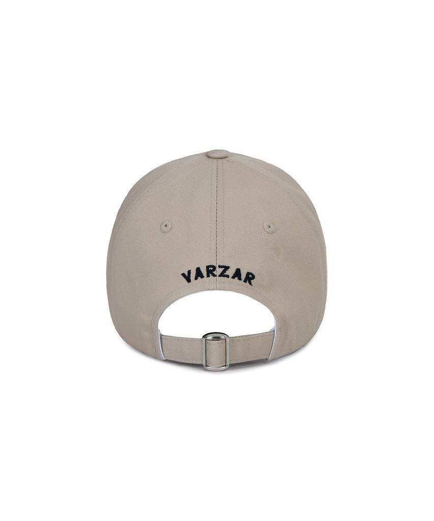 Bajal Va Curved Studded Ball Cap Beige