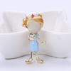Blucome Cute Little Nurse Brooch Trend Personality Temperament Coat Cardigan Corsage Fashion Accessories Pin