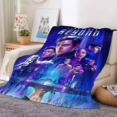 TV S-Star T-Trek Decke Warm Und Weich Geeignet Für Schlafzimmer Wohnzimmer Schlafsofa Büro Reisen Camping
