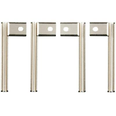 Stainless Steel Unit Shelf Height Adjustment Set of 83922092 Brackets, 4,
