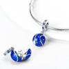 100 %925 Silver Funny Playable Charms Beads Smart Watch Tarot Bike Travel Dangle Fit Original New Bracelet Diy Jewelry