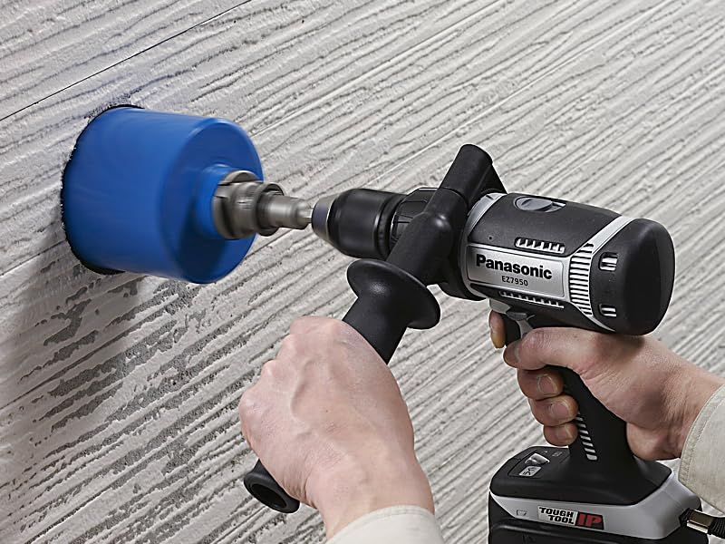 Panasonic Rechargeable Drill Driver with Vibration High Body Only and Case Sold Gray EZ7950X-H Function, Power, IP56, (Battery Pack, Charger,