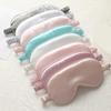 New Imitated Silk Patch Shading Sleep Eye Mask Eyepatch Travel Relax Cover Eyeshade Health Sleeping Shield Soft Eye Care Tools